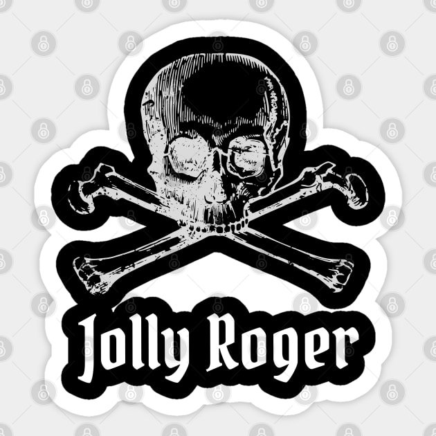 Jolly Roger Sticker by TJWDraws